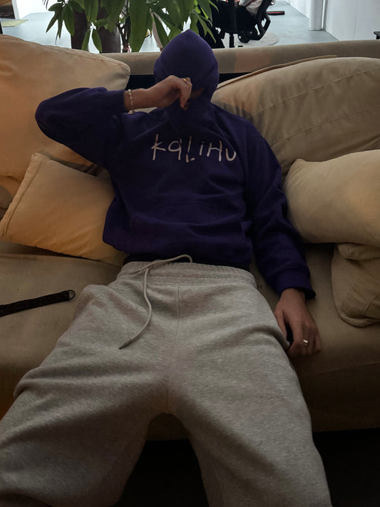 CRIPY LETTERING HOODIE